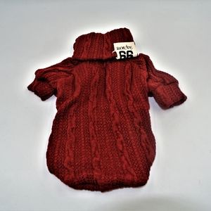 Dog Turtleneck Sweater Size S Route 66